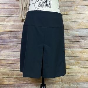 Coach | Classic Flat Front Inverted Pleated Wool Office-Wear Career Midi Skirt